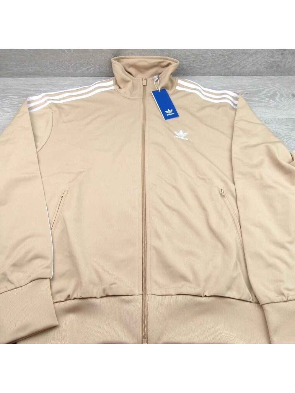 Adidas Originals Firebird Track Jacket Mens Size Medium Magic Beige NEW - Picture 6 of 12